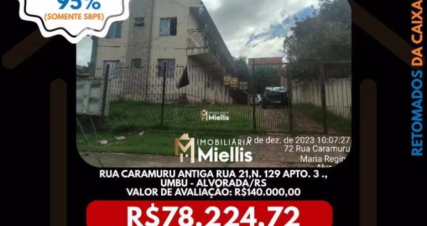 Imóvel Retomado CAIXA no bairro UMBU em Alvorada - OPORTUNIDADE ÚNICA!