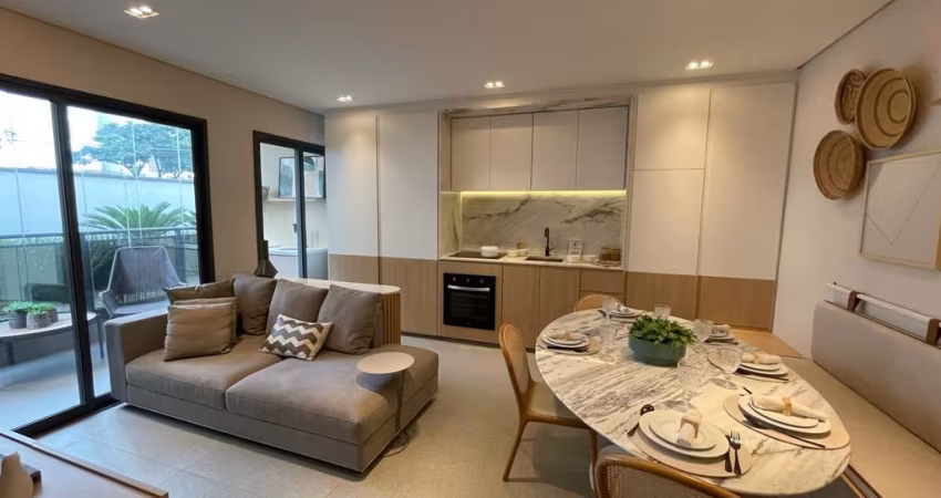 Apartamento 2 dormitórios ( 1 Suíte), 2 Vagas, Quadria RDC, Aquarius, Sjc.