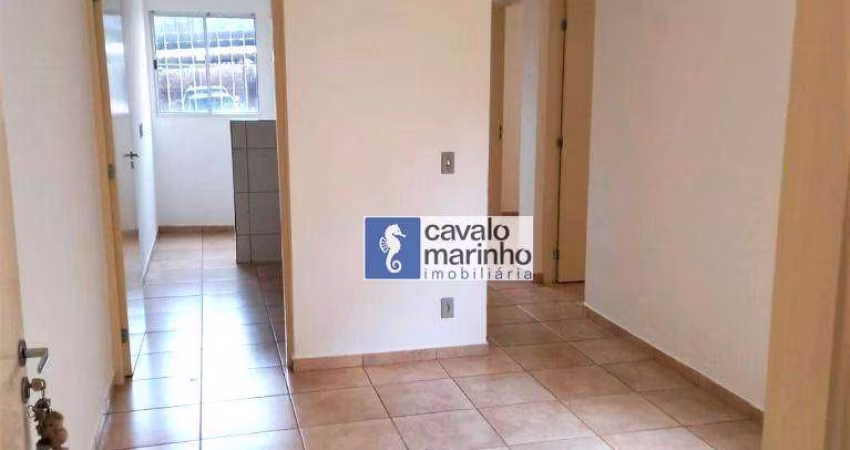 Apartamento com 2 dormitórios à venda, 45 m² por R$ 130.000,00 - Parque Ribeirão Preto - Ribeirão Preto/SP