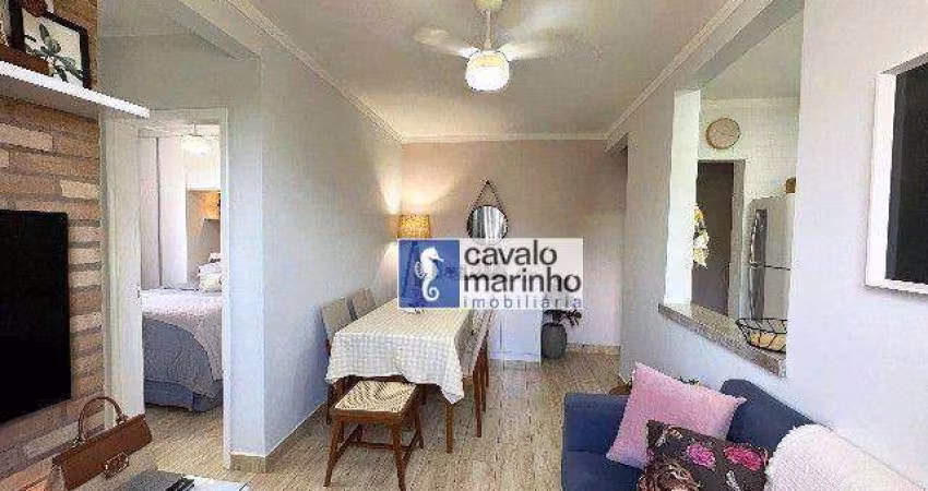 Apartamento com 2 dormitórios à venda, 46 m² por R$ 240.000,00 - Parque dos Lagos - Ribeirão Preto/SP
