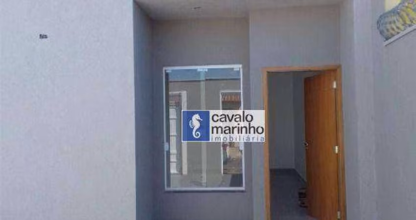 Casa com 3 dormitórios à venda, 69 m² por R$ 355.000,00 - Jardim Ângelo Jurca - Ribeirão Preto/SP