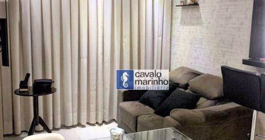 Apartamento com 2 dormitórios à venda, 48 m² por R$ 260.000,00 - Condomínio Mirante Sul - Ribeirão Preto/SP