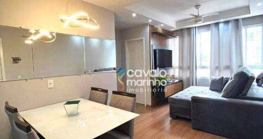 Apartamento com 2 dormitórios à venda, 56 m² por R$ 260.000 - Valentina Figueiredo - Ribeirão Preto/SP