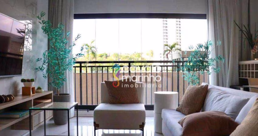 Apartamento com 1 dormitório à venda, 54 m² por R$ 573.000,00 - Santa Cruz do José Jacques - Ribeirão Preto/SP