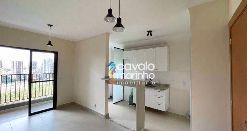 Apartamento com 2 dormitórios para alugar, 49 m² por R$ 2.643,60/mês - Jardim Olhos D'Água - Ribeirão Preto/SP