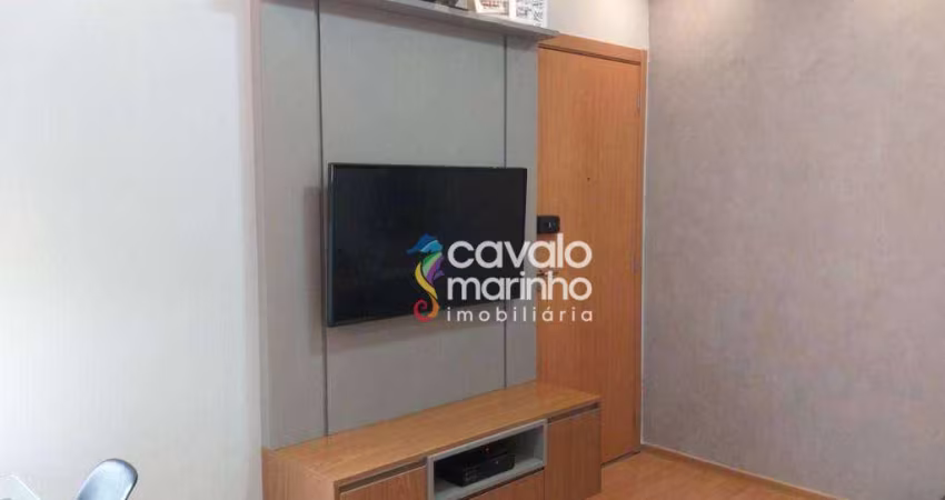 Apartamento com 2 dormitórios à venda, 40 m² por R$ 290.000 - Recreio das Acácias - Ribeirão Preto/SP