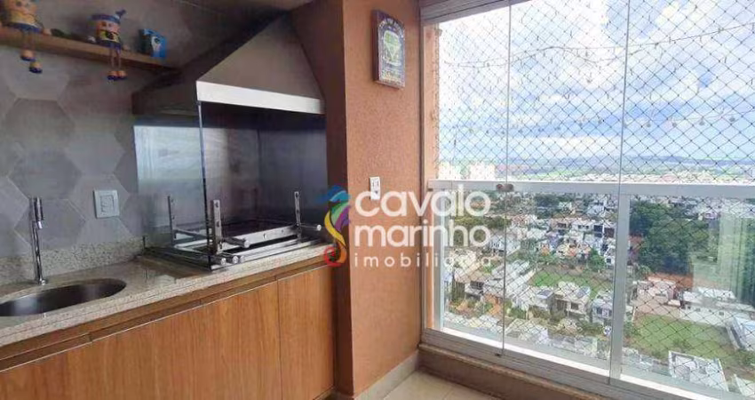 Apartamento com 2 dormitórios para alugar, 90 m² por R$ 5.245/mês - Quinta da Primavera - Ribeirão Preto/SP
