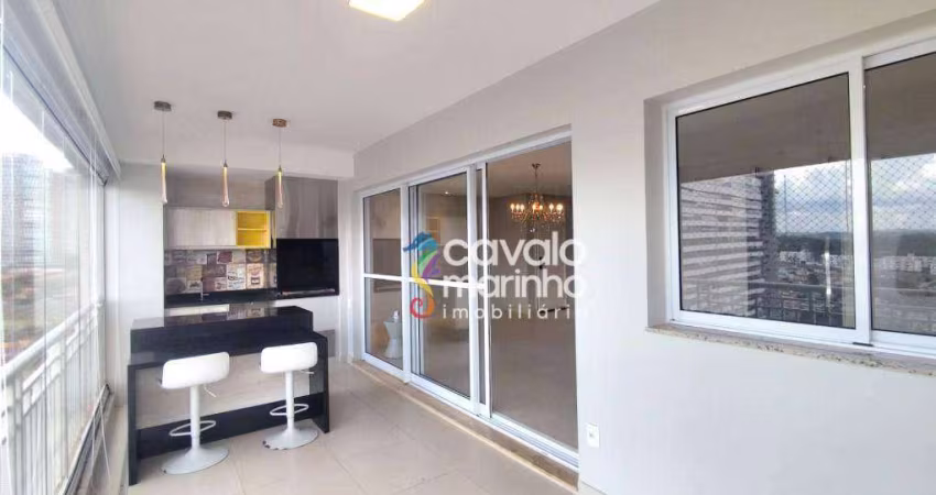 Apartamento com 3 dormitórios para alugar, 156 m² por R$ 8.228/mês - Jardim Botânico - Ribeirão Preto/SP