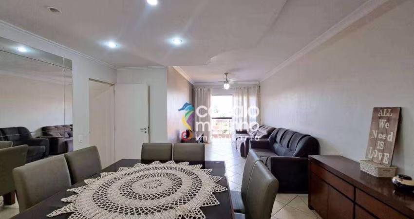 Apartamento com 3 dormitórios para alugar, 132 m² por R$ 2.920/mês - Vila Monte Alegre - Ribeirão Preto/SP