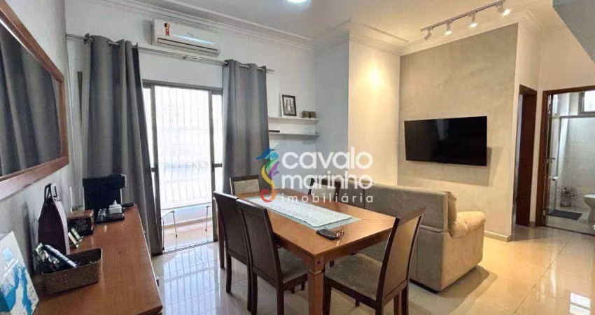 Apartamento com 2 dormitórios, 71 m² - venda por R$ 375.000 ou aluguel por R$ 2.577/mês - Jardim Botânico - Ribeirão Preto/SP