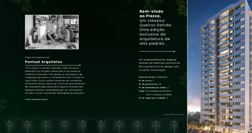 3 Quartos Excelente Localização no Parnamirim - Padrão Queiroz Galvão