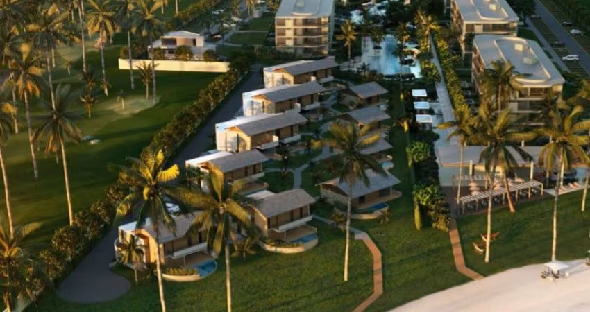 Apartamento pé na areia beira mar carneiros