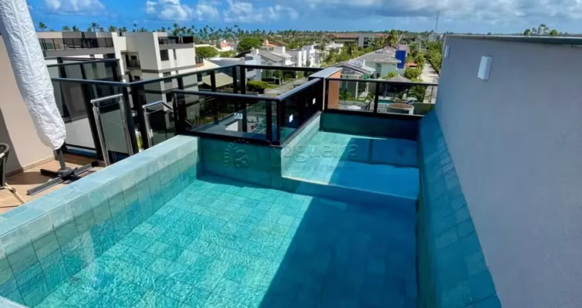 Apartamento - 1 Quarto - Mobiliado - Beira mar de Muro Alto - Piscina Privativa