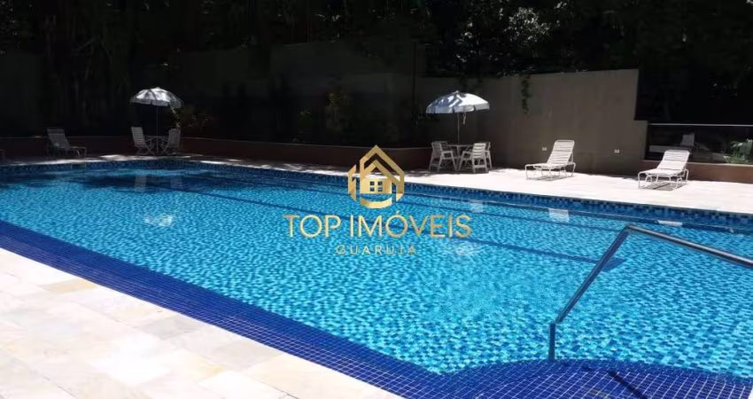 Apartamento com Vista para o Mar no Guarujá - Praia de Pitangueiras