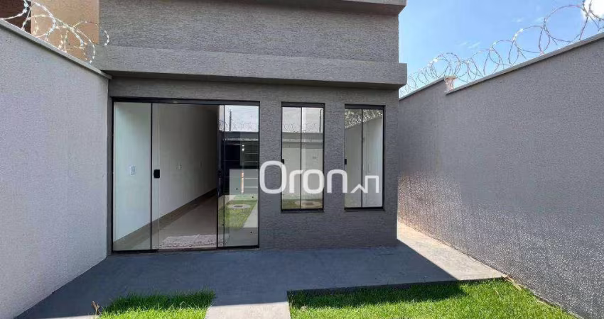 Casa com 3 dormitórios à venda, 78 m² por R$ 268.000,00 - Residencial Orlando Morais - Goiânia/GO