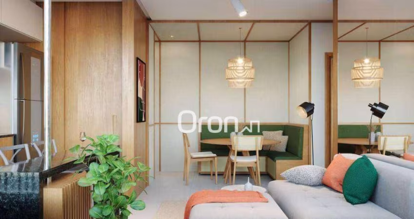 Apartamento com 2 dormitórios à venda, 60 m² por R$ 430.000,00 - Setor Central - Goiânia/GO
