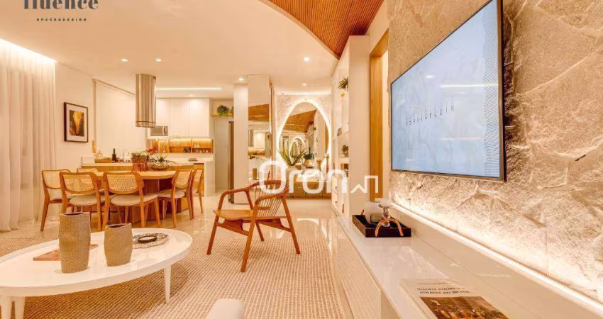 Apartamento com 3 dormitórios à venda, 118 m² por R$ 1.440.000,00 - Setor Marista - Goiânia/GO