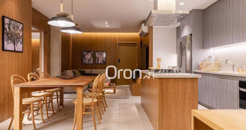 Apartamento com 2 dormitórios à venda, 77 m² por R$ 700.000,00 - Setor Bueno - Goiânia/GO