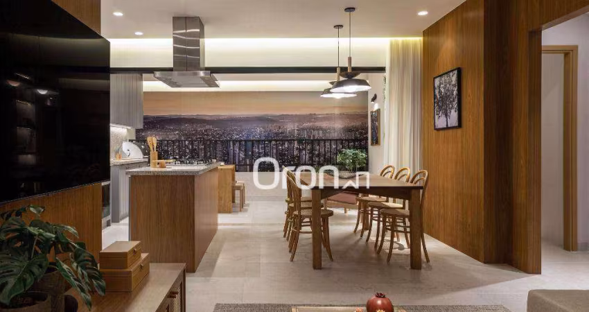 Apartamento com 3 dormitórios à venda, 108 m² por R$ 969.000,00 - Setor Bueno - Goiânia/GO