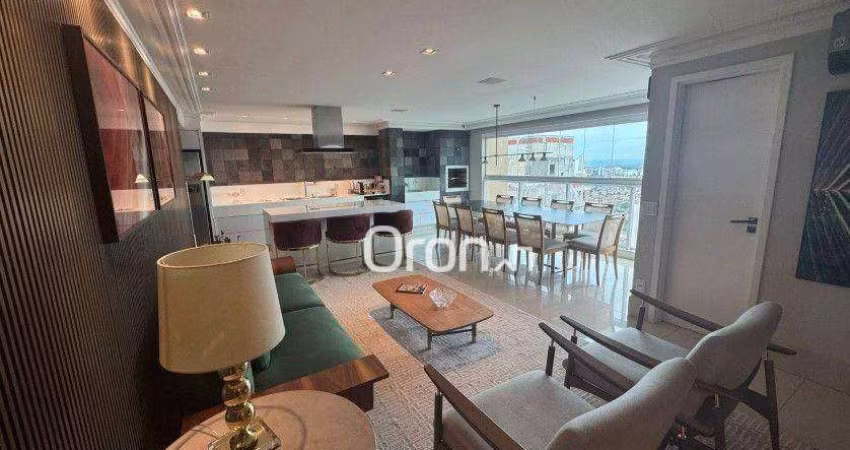 Apartamento mobiliado com 2 dormitórios à venda, 111 m² por R$ 1.250.000 - Setor Marista - Goiânia/GO