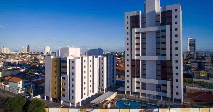 Apartamento com 3 dormitórios à venda, 80 m² por R$ 375.000,00 - Catolé - Campina Grande/PB
