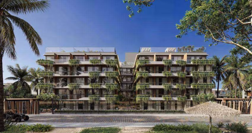 Apartamento com 1 dormitório à venda, 39 m² por R$ 460.501 - Poço - Cabedelo/PB