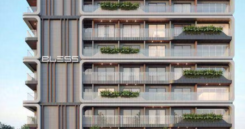 Flat com 1 dormitório à venda, 25 m² por R$ 327.467,39 - Intermares - Cabedelo/PB