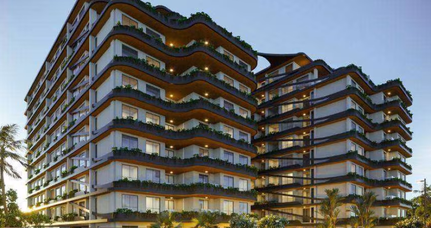 Flat com 1 dormitório à venda, 38 m² por R$ 520.870,99 - Ponta de Campina - Cabedelo/PB