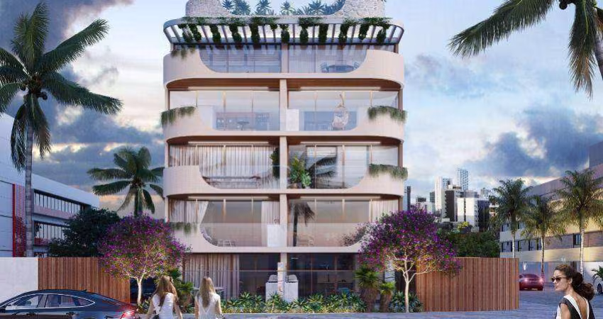 Apartamento com 2 dormitórios à venda, 55 m² por R$ 1.391.000 - Cabo Branco - João Pessoa/PB