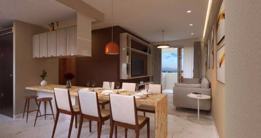 Apartamento com 2 dormitórios à venda, 60 m² por R$ 421.400,00 - Jardim Oceania - João Pessoa/PB