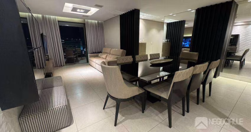 Apartamento com 2 suítes, vendido COM TUDO (Porteira fechada) à venda, 107 m² por R$ 840.000 - Centro - Campina Grande/PB