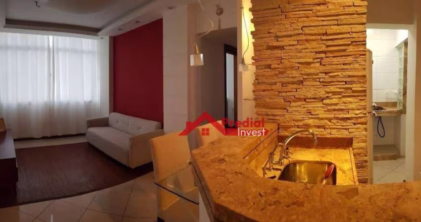 Apartamento com 1 dormitório à venda, 52 m² por R$ 490.000,00 - Icaraí - Niterói/RJ