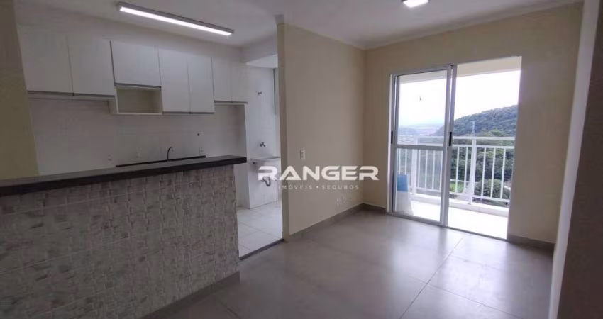 Apartamento com 2 dormitórios à venda, 52 m² por R$ 330.000,00 - Morro de Nova Cintra - Santos/SP