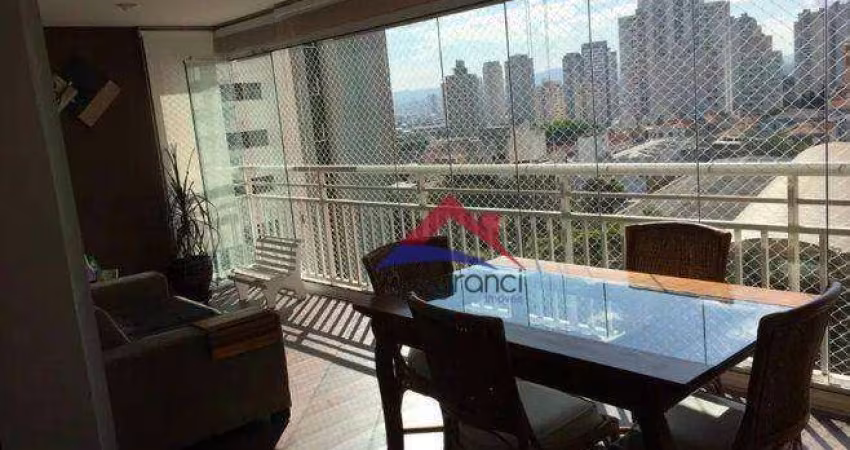 Apartamento com 3 dormitórios à venda, 101 m² por R$ 1.100.000,00 - Tatuapé - São Paulo/SP