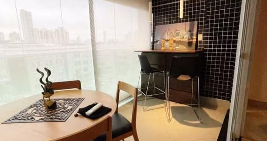 Apartamento para locação totalmente mobiliado em frente ao shopping Analia franco