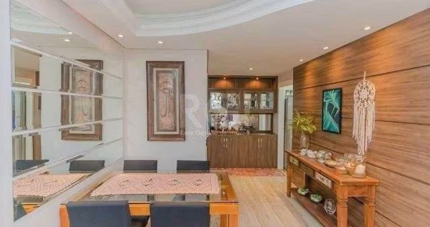 Excelente apartamento mobiliado com 2 dormitórios e 2 vagas.