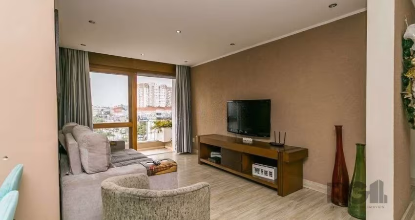 Apartamento 129m² - 3 dormitórios, 1 suíte, 1 vaga no bairro Jardim Lindóia
