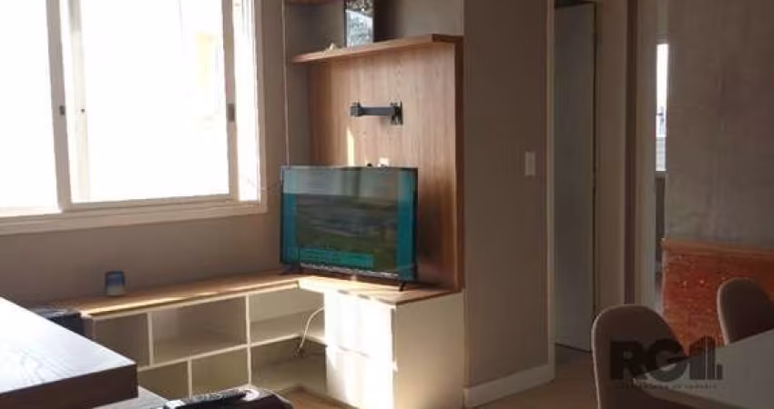 Apartamento 2 quartos, garagem semi mobiliado!