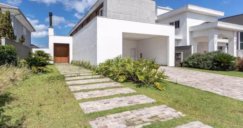 Casa condomínio | Terraville | Mobiliada | Fundo lago | 4 suites |