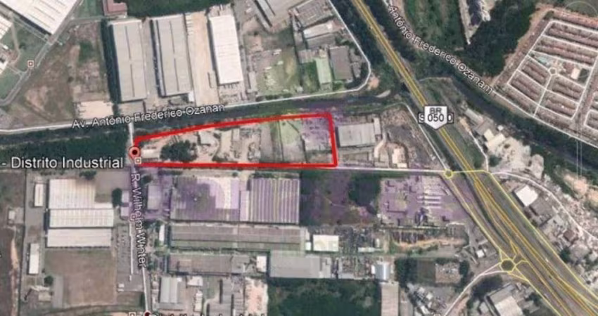 Área à venda, 53451 m² por R$ 25.900.000,00 - Distrito Industrial - Jundiaí/SP