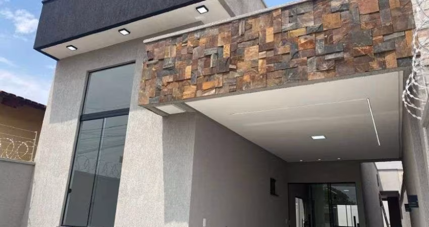 Imóvel para venda possui 117m², 3 quartos, sendo 1 suíte, porcelanato, Aparecida De Goiânia-GO.