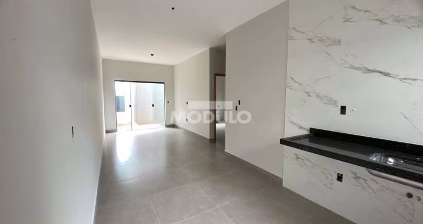 CASA RESIDENCIAL à venda, 2 quartos, 1 suíte, 1 vaga, JARDIM IPANEMA - Uberlândia/MG