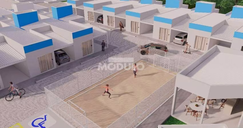 CASA DE CONDOMÍNIO à venda, 2 quartos, 1 vaga, LOTEAMENTO RESIDENCIAL PEQUIS - Uberlândia/MG
