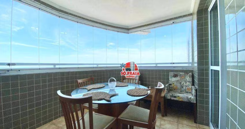 Apartamento Duplex com 3 dormitórios à venda, 149 m² por R$ 600.000,00 - Vila Atlântica - Mongaguá/SP