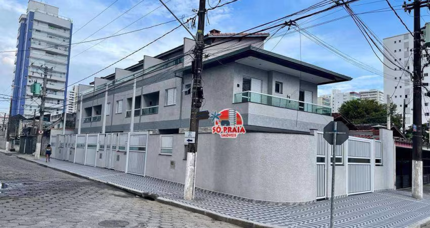 Sobrado à venda, 90 m² por R$ 540.000,00 - Aviação - Praia Grande/SP