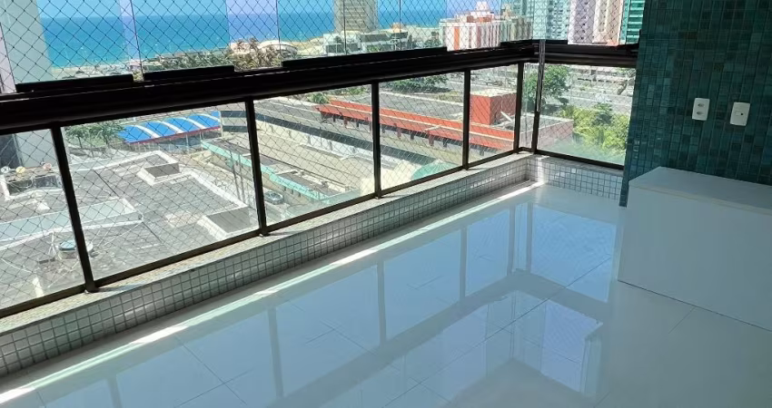 Apartamento a venda no costa azul com 3 quartos varandão e vista mar