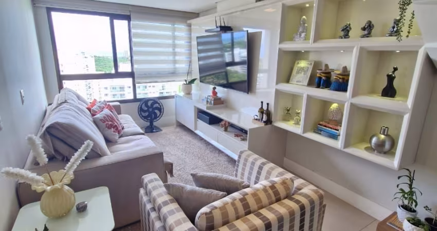 Cobertura a venda em alphaville no cosmopolitan com 2 quartos nascente e gabinete