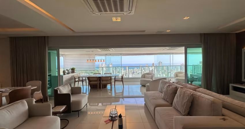 Apartamento a venda no riservatto graça com 4 suites andar alto e reformado