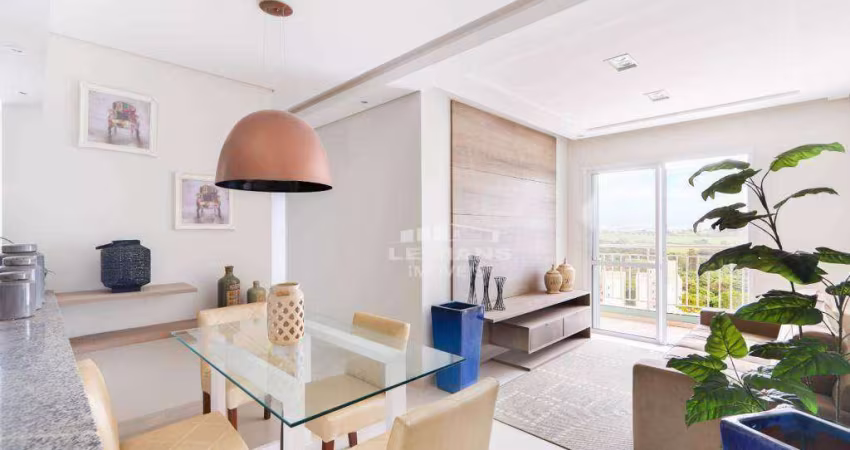 Apartamento a venda no Residencial Royal Park, 2 quartos, 1 suíte, 1 vaga, no bairro Jardim Parque Jupiá em Piracicaba – SP