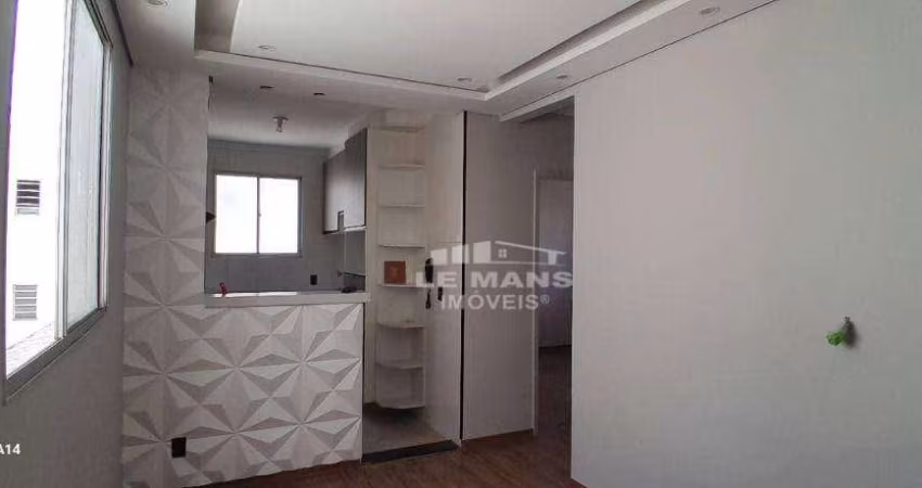 Apartamento a venda no Condomínio Clube Parque Paradiso, 2 quartos, 1 vaga, no bairro Santa Terezinha em Piracicaba - SP